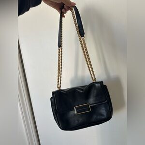 Marc Jacobs Crossbody with gold leather strap